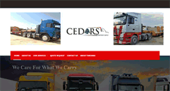 Desktop Screenshot of cedarstz.com